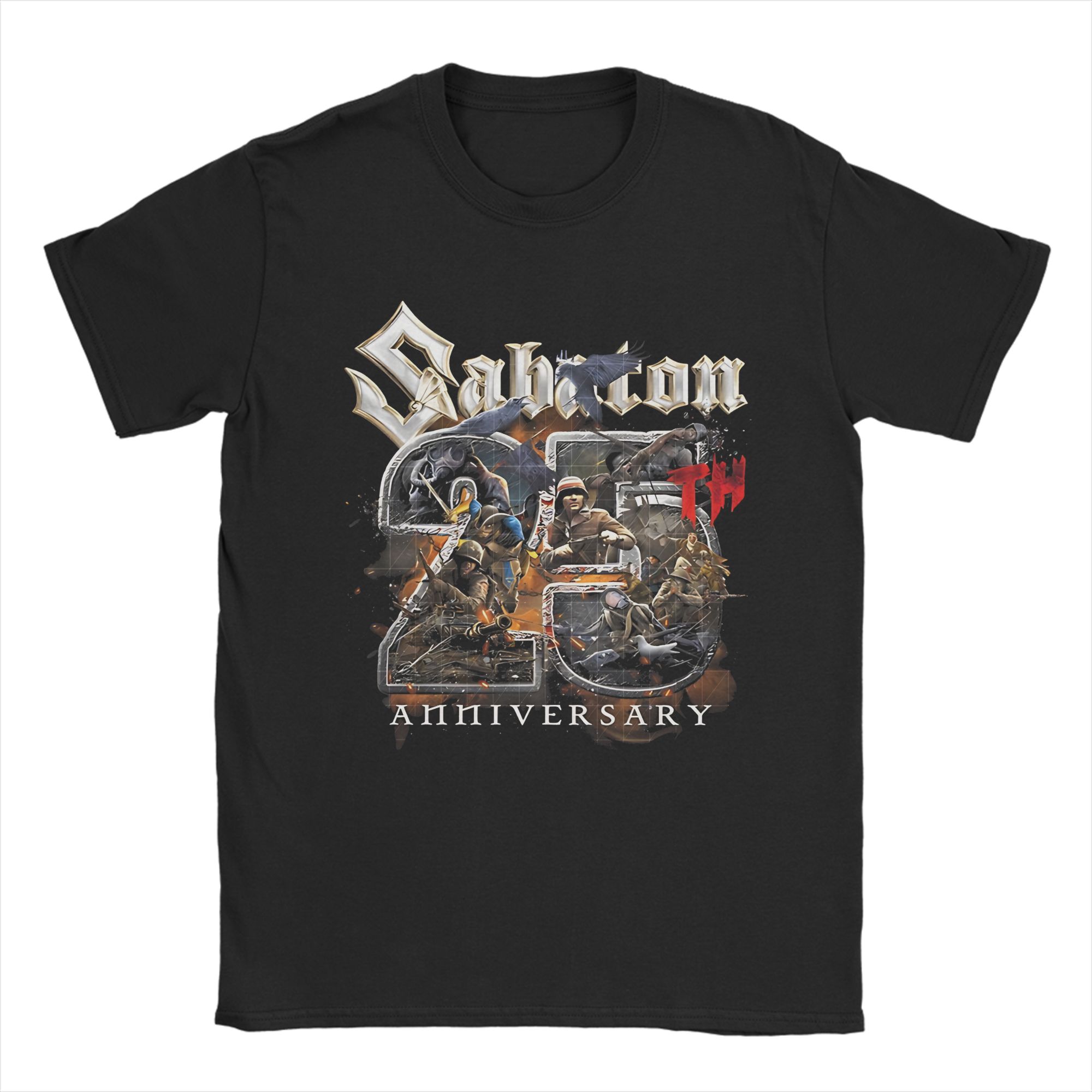 Men Women Print Sabatones Rock Band Music Tour 25 T Shirt Tee Cotton T-shirts Clothing 5XL різнокольоровий
Men Women Print Sabatones Rock Band Music Tour 25 T Shirt Tee Cotton T-shirts Clothing 5XL різнокольоровий
