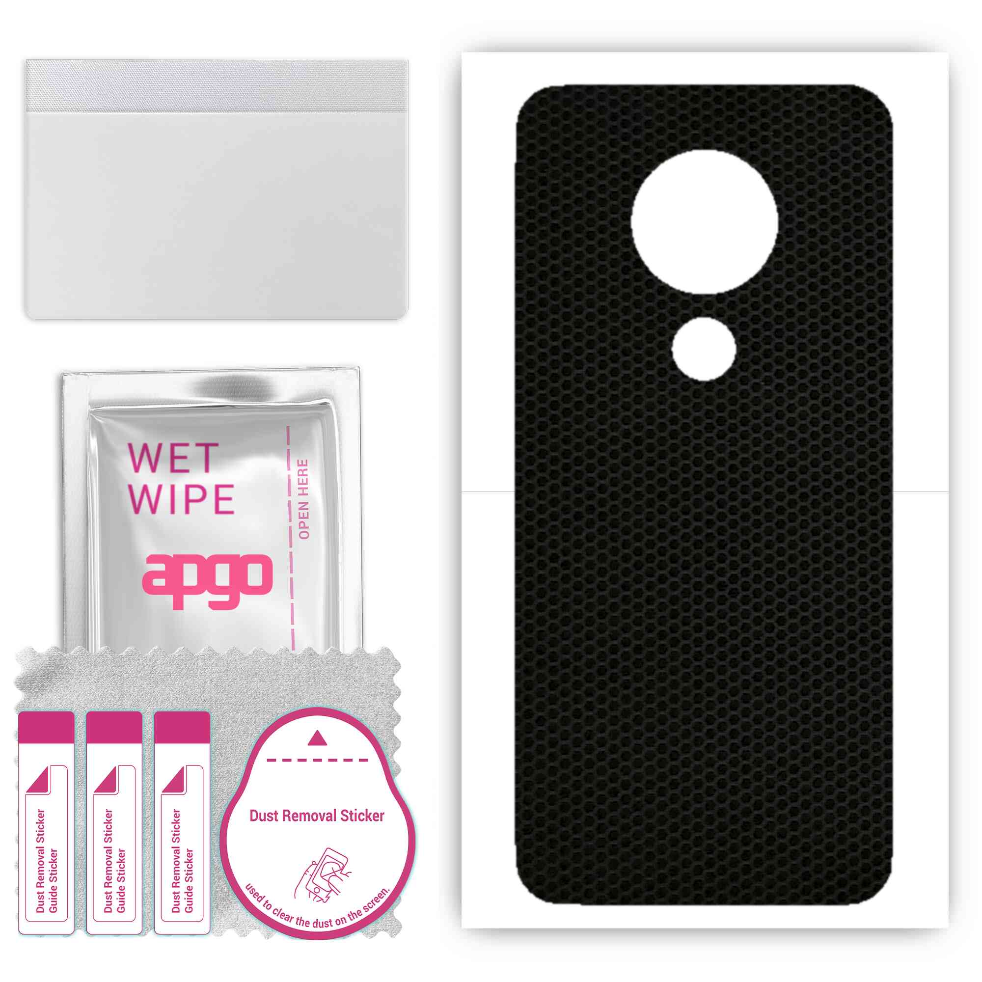 apgo Protective Skin Sticker for the back compatible with Nokia 7.2, Wrap Film, Foil, Vinyl - Pattern Matrix
apgo Protective Skin Sticker for the back compatible with Nokia 7.2, Wrap Film, Foil, Vinyl - Pattern Matrix
