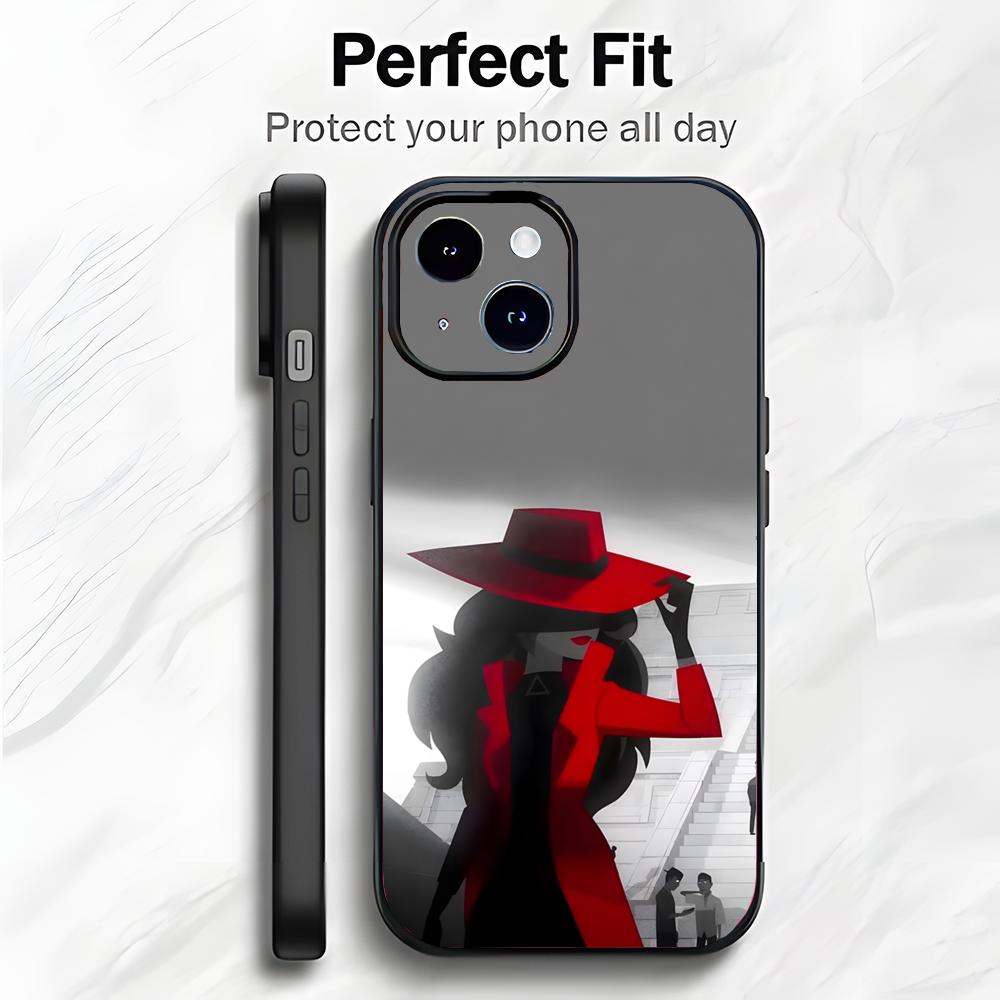 Smart Classic Cartoon C-Carmen Sandiegoe Phone Case Phone Case Soft Packaging Lightweight For iPhone17 16 15 14 13ProMax iphone12promax
Smart Classic Cartoon C-Carmen Sandiegoe Phone Case Phone Case Soft Packaging Lightweight For iPhone17 16 15 14 13ProMax iphone12promax