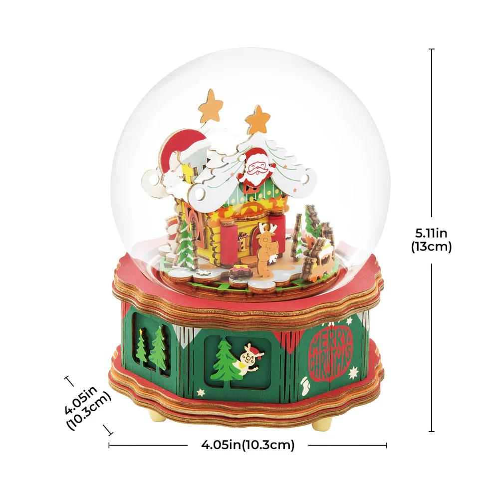 Robotime Rolife Christmas Town Music Box Crystal Ball Birthday Gift for Girls Children Christmas Gift Music Crafts
Robotime Rolife Christmas Town Music Box Crystal Ball Birthday Gift for Girls Children Christmas Gift Music Crafts