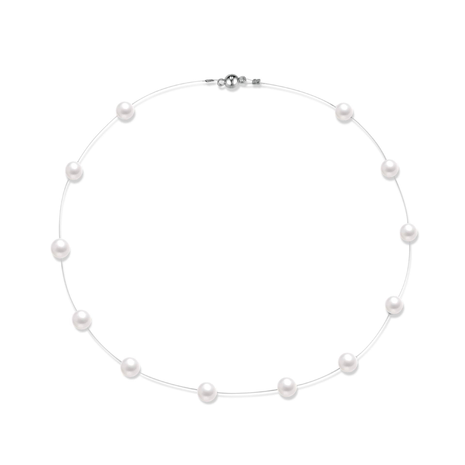 S925 Silver Pearl Necklace - Starry Sky Design, 6mm, Non-fading, Women s Accessory 925 Silver білий
S925 Silver Pearl Necklace - Starry Sky Design, 6mm, Non-fading, Women s Accessory 925 Silver білий