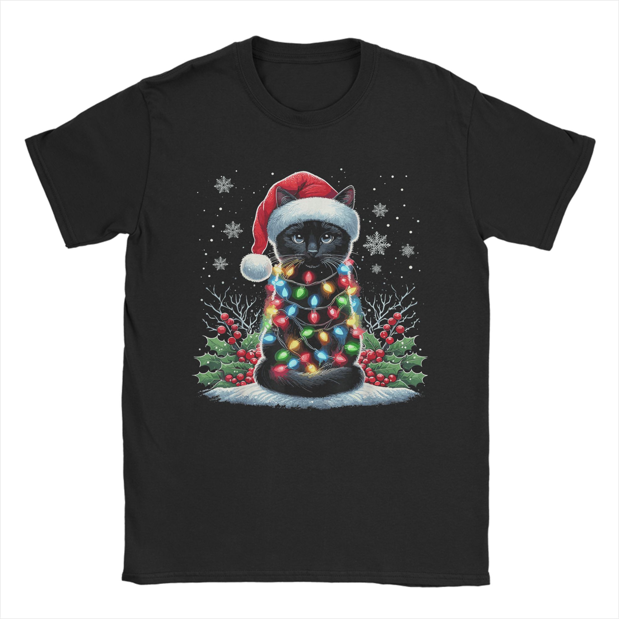 Black Cat Christmas Santa Hat Funny Meowy Cat T-Shirt Man Streetwear T-Shirts O Neck Tee Shirt Hot Sale Oversized Clothing S разноцветный
Black Cat Christmas Santa Hat Funny Meowy Cat T-Shirt Man Streetwear T-Shirts O Neck Tee Shirt Hot Sale Oversized Clothing S разноцветный