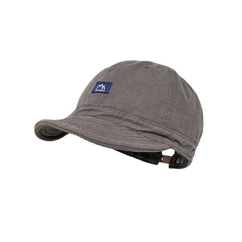 Cotton Short Brim Baseball Cap Soft Brim Adjustable Big Dad Caps Metal Buckle Snapback Hat Hats For Men And Woman High Quantity Adjustable&Adult сірий
Cotton Short Brim Baseball Cap Soft Brim Adjustable Big Dad Caps Metal Buckle Snapback Hat Hats For Men And Woman High Quantity Adjustable&Adult сірий