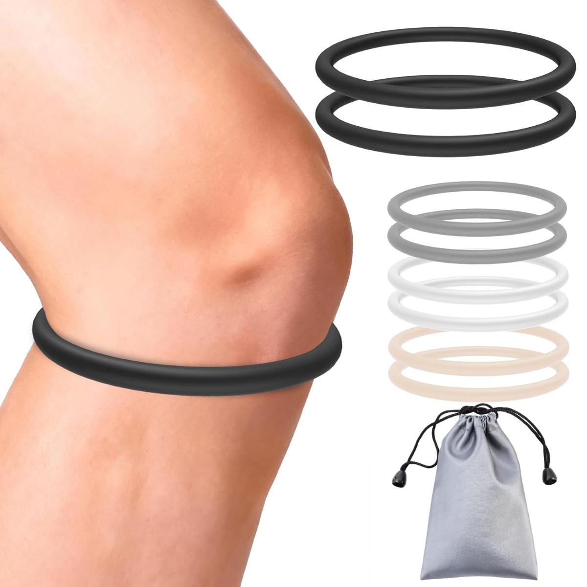 2PCS Patella Band for Knee Pain Relief, Silicone Patellar Tendon Support Strap Brace for Basketball, Running, Jumpers Knee
2PCS Patella Band for Knee Pain Relief, Silicone Patellar Tendon Support Strap Brace for Basketball, Running, Jumpers Knee