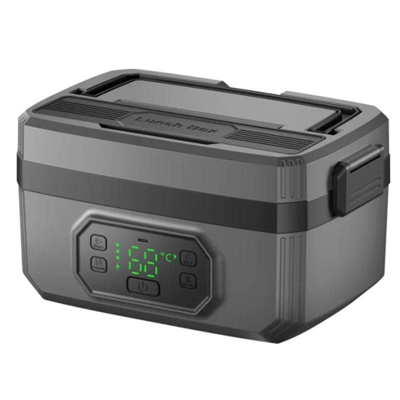 Portable Wireless Heating Bento Box, Rechargeable Lunch Box, Water-Free Design For Student Office, Power Storage, Outdoor Use
Portable Wireless Heating Bento Box, Rechargeable Lunch Box, Water-Free Design For Student Office, Power Storage, Outdoor Use