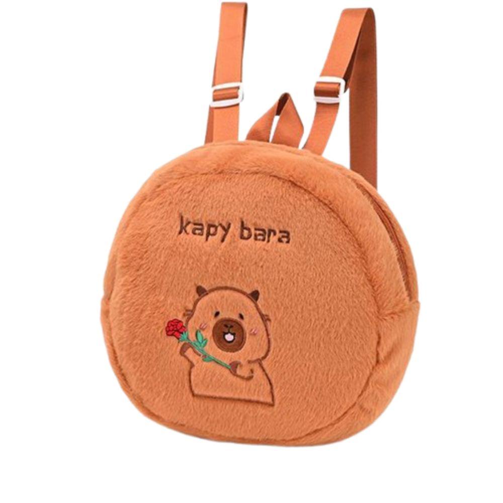 Storage Plush Capybara Bag Large Capacity Capibala Plush School Bag Birthday Gift Style A
Storage Plush Capybara Bag Large Capacity Capibala Plush School Bag Birthday Gift Style A