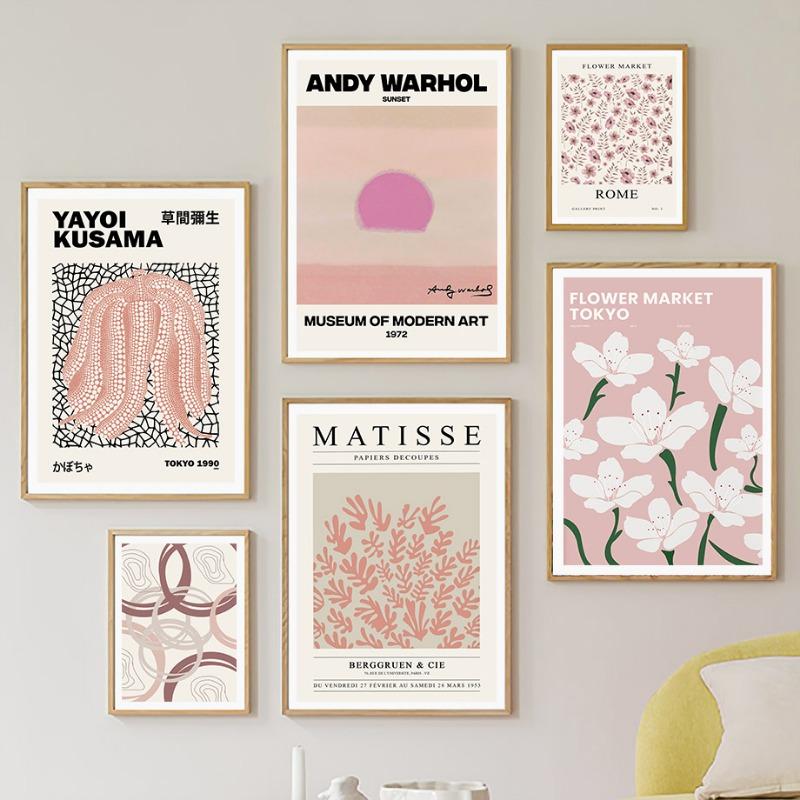 Matisse Abstract Posters and Prints Yayoi Kusama Canvas Patings Flower Market Wall Art Pictures for Living Room Boho Home Decor 21cm×30cm NoFrame
Matisse Abstract Posters and Prints Yayoi Kusama Canvas Patings Flower Market Wall Art Pictures for Living Room Boho Home Decor 21cm×30cm NoFrame