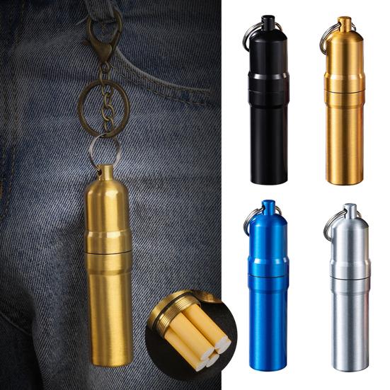 Metal Herb Roll Storage Box with Keychain Portable Travel Mini Herb Roll Case Ashtray Multi-function Pill Organizer Container золотистий
Metal Herb Roll Storage Box with Keychain Portable Travel Mini Herb Roll Case Ashtray Multi-function Pill Organizer Container золотистий
