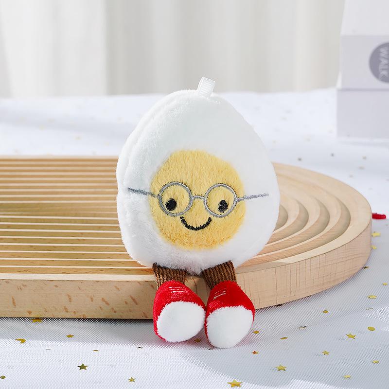 In-Stock Cute Plush Egg Glasses Toy Doll Pendant - Fun Wedding Toss Gift 14cm
In-Stock Cute Plush Egg Glasses Toy Doll Pendant - Fun Wedding Toss Gift 14cm