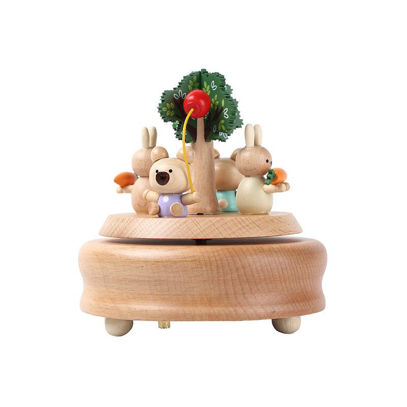 Handmade Wooden Music Box Carousel: Creative Ornament Gift for Children s Birthday or Christmas
Handmade Wooden Music Box Carousel: Creative Ornament Gift for Children s Birthday or Christmas
