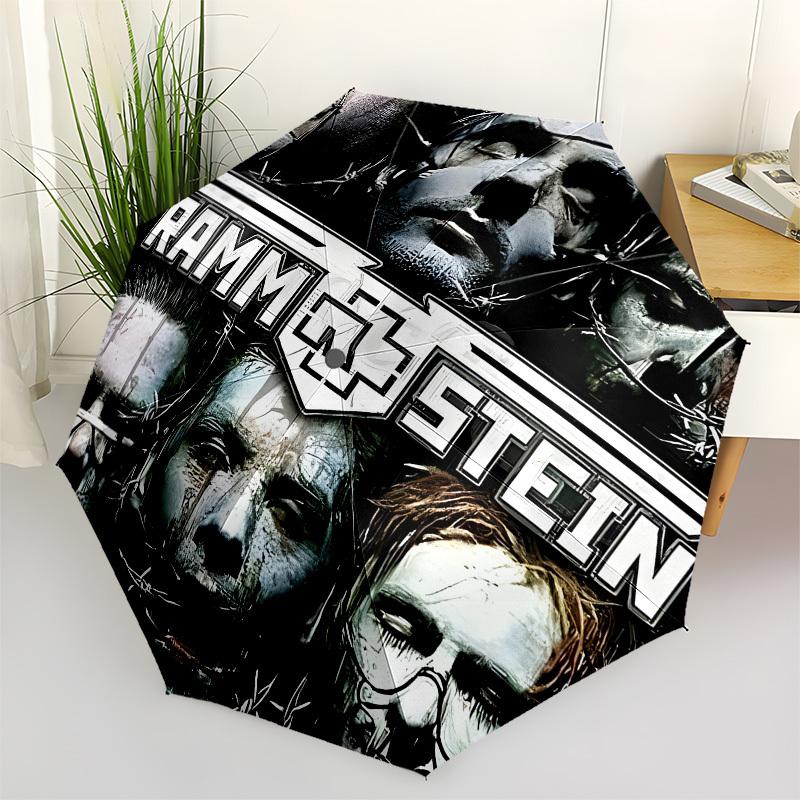Rammstein, Album Artwork Automatic Opening and Closing, 8 rib Structure Portable Umbrella, Suitable for Men and Women in All Seasons Perfec
Rammstein, Album Artwork Automatic Opening and Closing, 8 rib Structure Portable Umbrella, Suitable for Men and Women in All Seasons Perfec