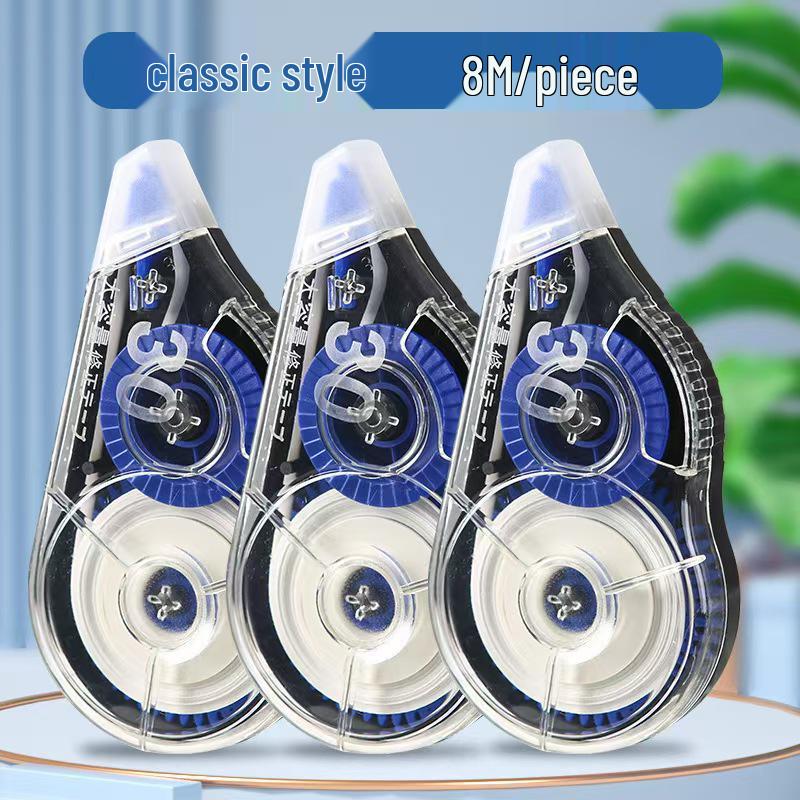 High Capacity Correction Tape for Students - Sleek Design for Junior High Use
High Capacity Correction Tape for Students - Sleek Design for Junior High Use