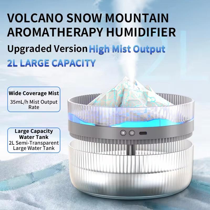 Volcano Aromatherapy Machine Multi-Function Flame Humidifier 2L Large Capacity Perfume Diffuser Atmosphere Night Light белый
Volcano Aromatherapy Machine Multi-Function Flame Humidifier 2L Large Capacity Perfume Diffuser Atmosphere Night Light белый
