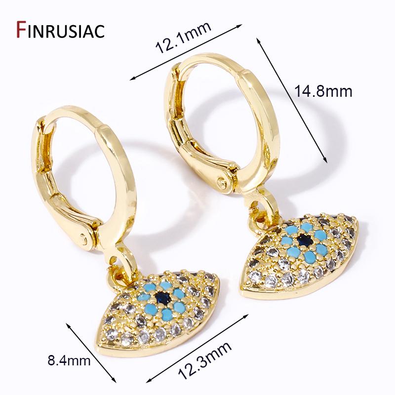 Multi Styles Crystal Evil Eye Charm Drop Earrings for Women Brass Greek Eye Dangle Hoop Earrings Birthday Jewelry Gift 1 pair
Multi Styles Crystal Evil Eye Charm Drop Earrings for Women Brass Greek Eye Dangle Hoop Earrings Birthday Jewelry Gift 1 pair
