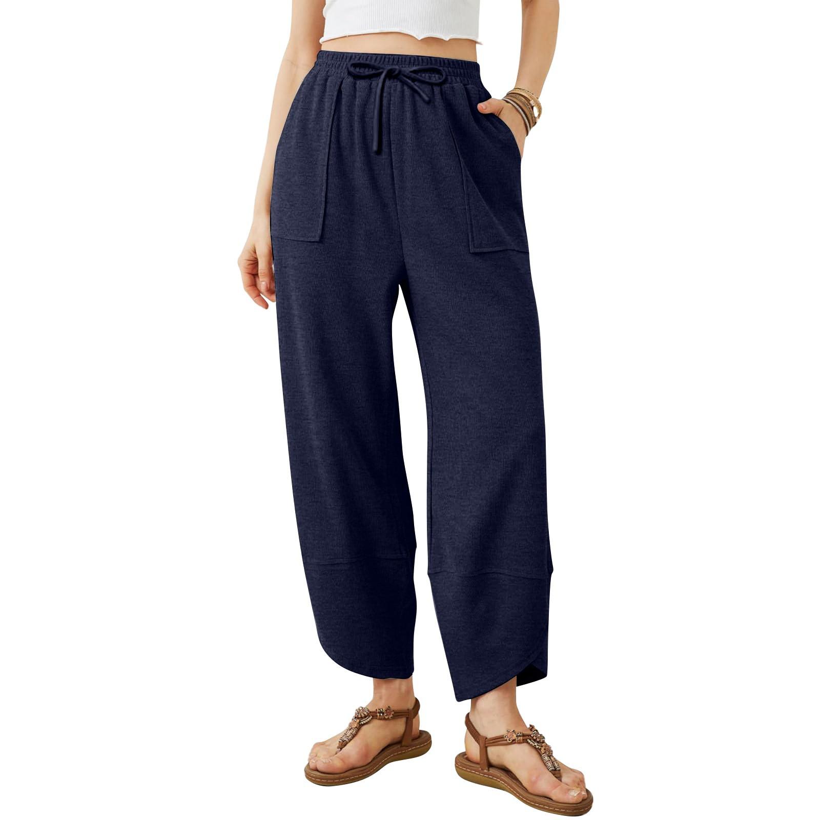Women s Straight Pants Fashion Casual Pants Nine Point Harlan Pants XXL Темно-синій
Women s Straight Pants Fashion Casual Pants Nine Point Harlan Pants XXL Темно-синій