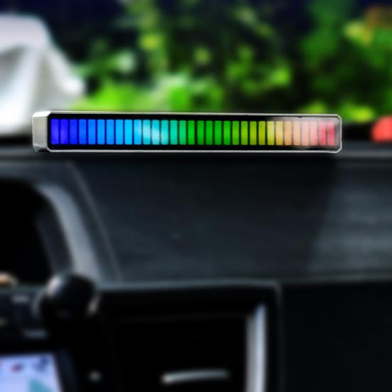 Музыкальная атмосфера Свет RGB с изменением цвета Голосовая активация 32 светодиодных бусины Аудиоспектральная полоса
Музыкальная атмосфера Свет RGB с изменением цвета Голосовая активация 32 светодиодных бусины Аудиоспектральная полоса