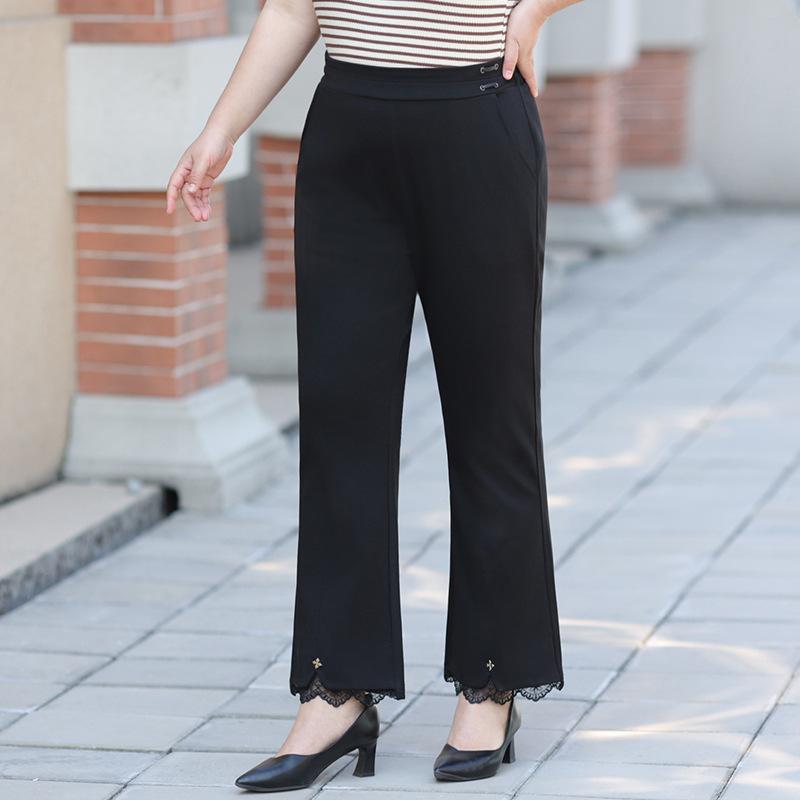 Классические брюки для женщин Длинные брюки больших размеров для весны и лета Утягивающие брюки для детей Универсальные повседневные расклешенные брюки 7XL чёрный
Классические брюки для женщин Длинные брюки больших размеров для весны и лета Утягивающие брюки для детей Универсальные повседневные расклешенные брюки 7XL чёрный