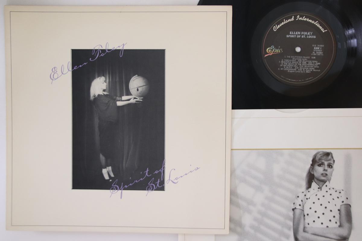 LP Record ELLEN FOLEY - Spirit Of St. Louis NJE36984 CLEVELAND INTER 1981 US Rock Used
LP Record ELLEN FOLEY - Spirit Of St. Louis NJE36984 CLEVELAND INTER 1981 US Rock Used