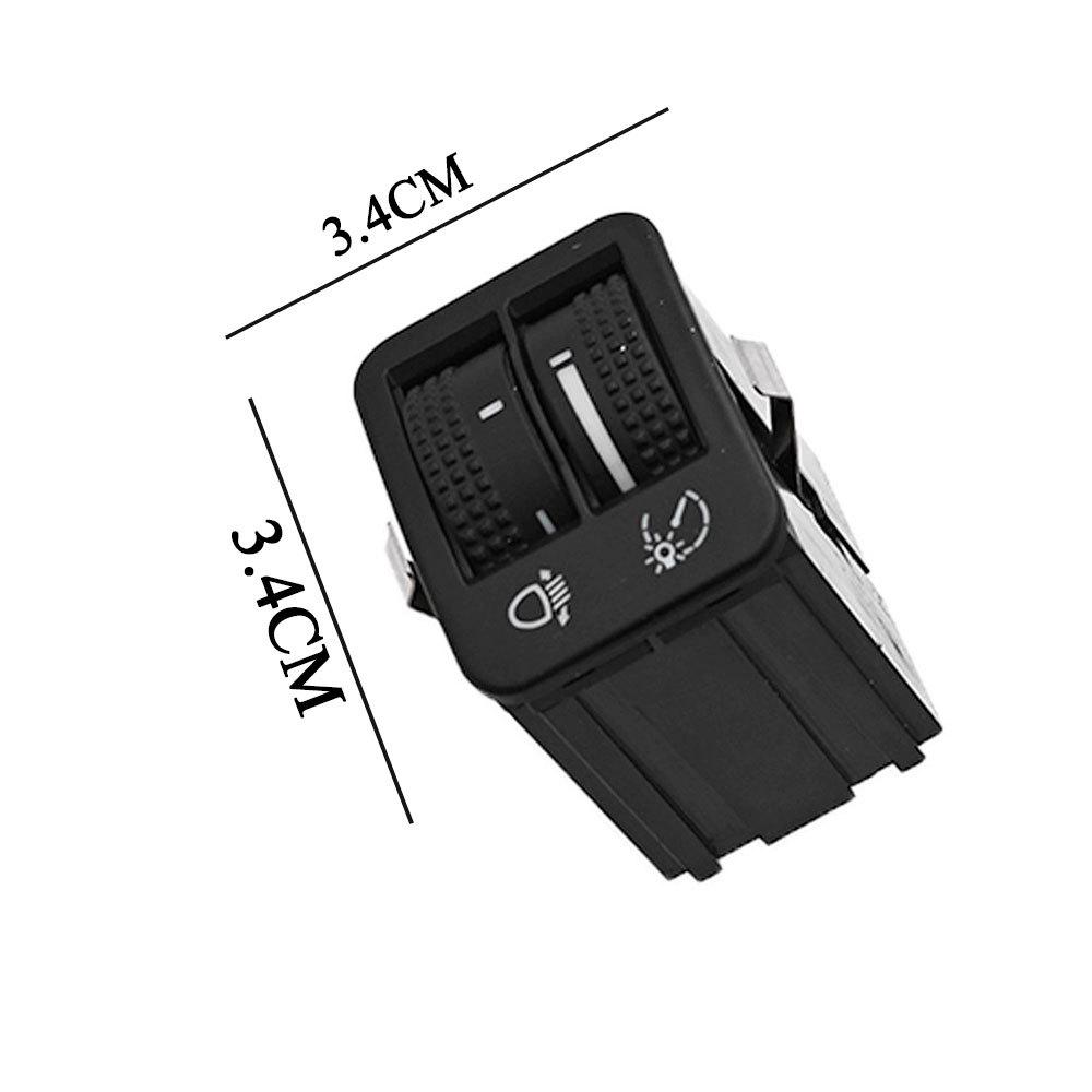 5ND941333A: Compatible with 2008-2015 VW Tiguan Headlight Cruise Control Button Switch. Neutral
5ND941333A: Compatible with 2008-2015 VW Tiguan Headlight Cruise Control Button Switch. Neutral