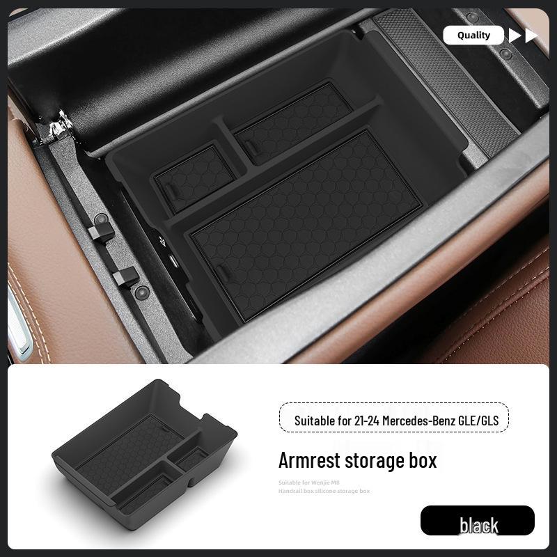 Mercedes-Benz GLE/GLS 21-24 Armrest & Console Storage Box - Custom Auto Accessory
Mercedes-Benz GLE/GLS 21-24 Armrest & Console Storage Box - Custom Auto Accessory