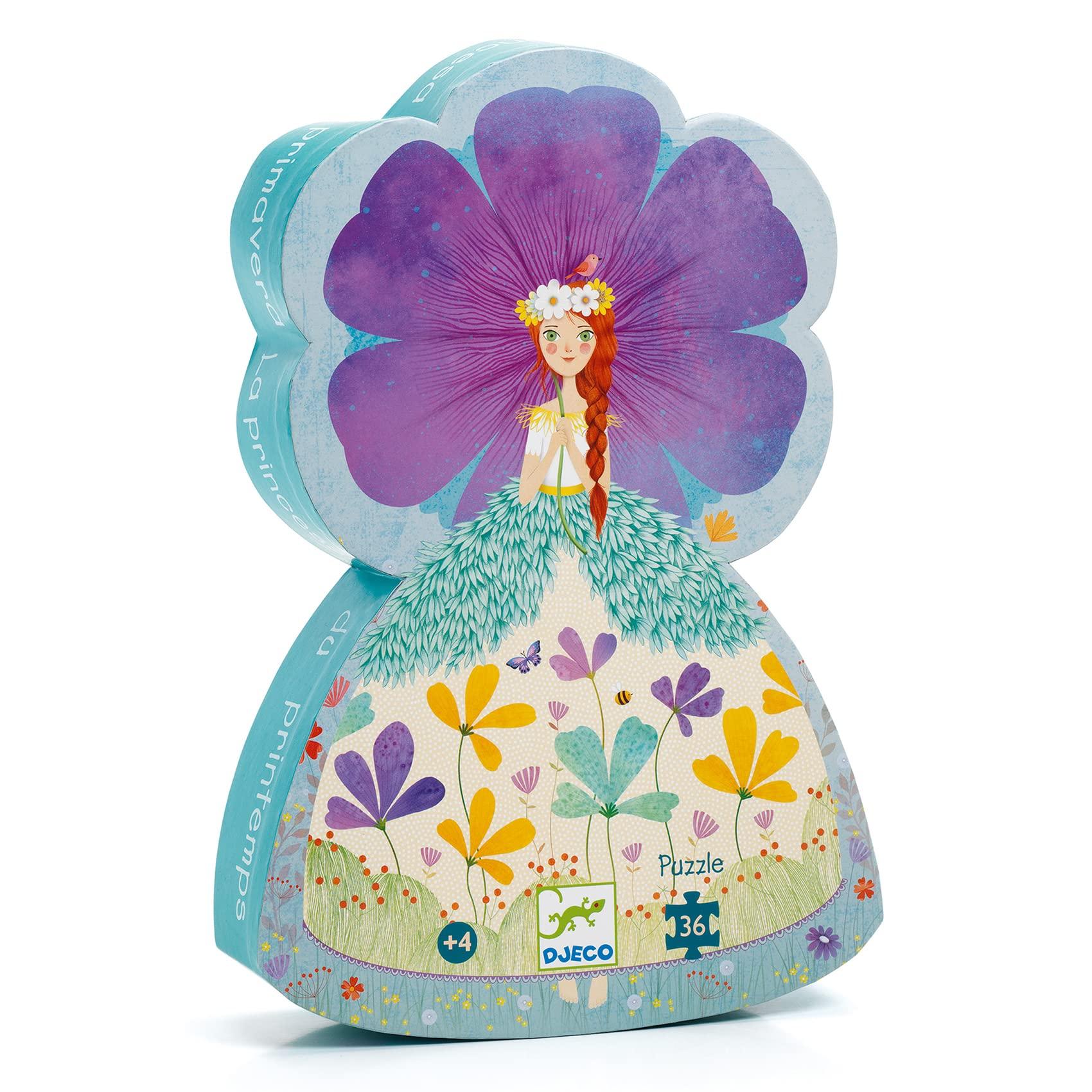 DJECO Silhouette Puzzle: The Princess of Spring, 36-Piece Jigsaw Puzzle, Fairy Design, Cute Interior Design, Montessori Style, Ages 3, 4, and 5,
DJECO Silhouette Puzzle: The Princess of Spring, 36-Piece Jigsaw Puzzle, Fairy Design, Cute Interior Design, Montessori Style, Ages 3, 4, and 5,