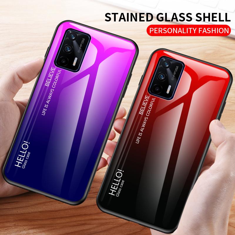 Чехол Realme GT с градиентным закаленным стеклом для OPPO Realme GT Master Explorer GT2 Explorer RealmeGT Neo2 Neo3, чехлы
Чехол Realme GT с градиентным закаленным стеклом для OPPO Realme GT Master Explorer GT2 Explorer RealmeGT Neo2 Neo3, чехлы