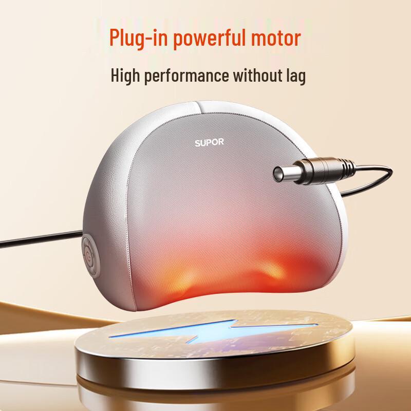 SUPOR Smart Neck & Shoulder Kneading Massager Pillow CN plug (adapter included)
SUPOR Smart Neck & Shoulder Kneading Massager Pillow CN plug (adapter included)
