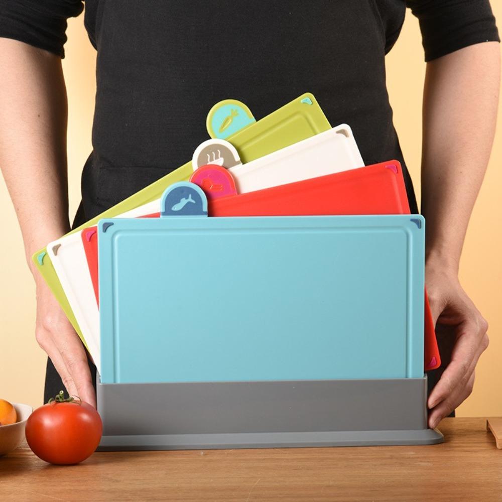 4Pcs/Set Eco Friendly Plastic Cutting Board Sortable Chopping Block Fruit Chopping Board Restaurant Style A
4Pcs/Set Eco Friendly Plastic Cutting Board Sortable Chopping Block Fruit Chopping Board Restaurant Style A