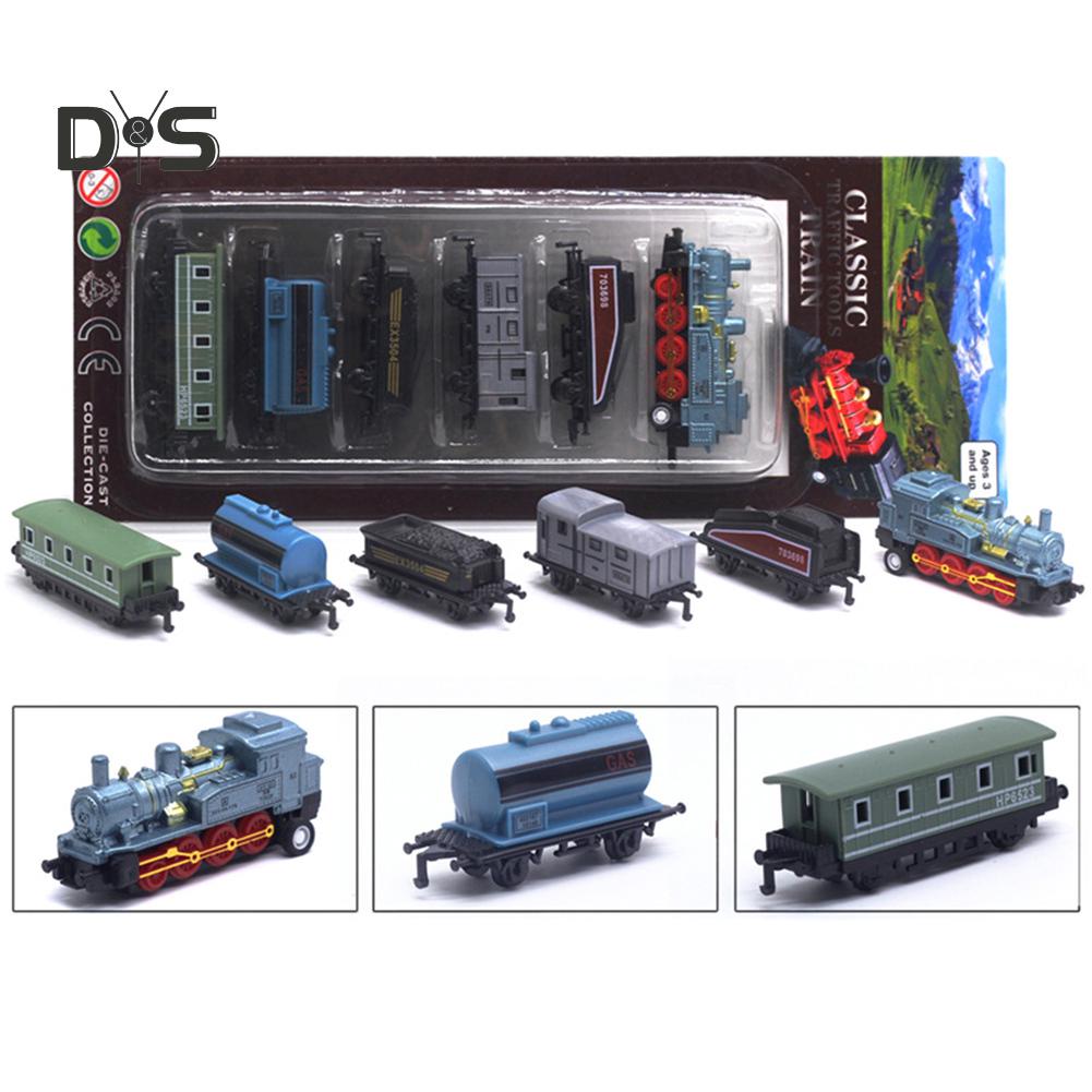 6 в 1 Diecast Паровой поезд Локомотив Перевозка Вытащить обратно модель образования игрушка
6 в 1 Diecast Паровой поезд Локомотив Перевозка Вытащить обратно модель образования игрушка