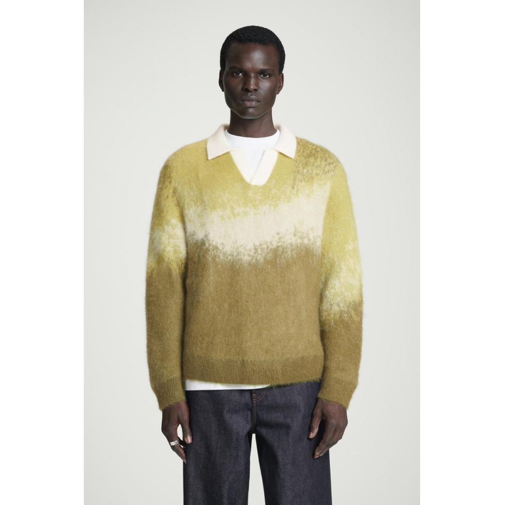 Свитер-поло Cos Japan из смеси мохера с начесом yellowsand/XS
Свитер-поло Cos Japan из смеси мохера с начесом yellowsand/XS