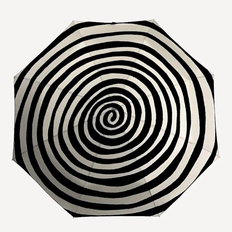 1pc Spiral Pattern Automatic Open/Close Umbrella, Windproof, Folding Compact Umbrella with Lightweight Design for Women/Men102
1pc Spiral Pattern Automatic Open/Close Umbrella, Windproof, Folding Compact Umbrella with Lightweight Design for Women/Men102