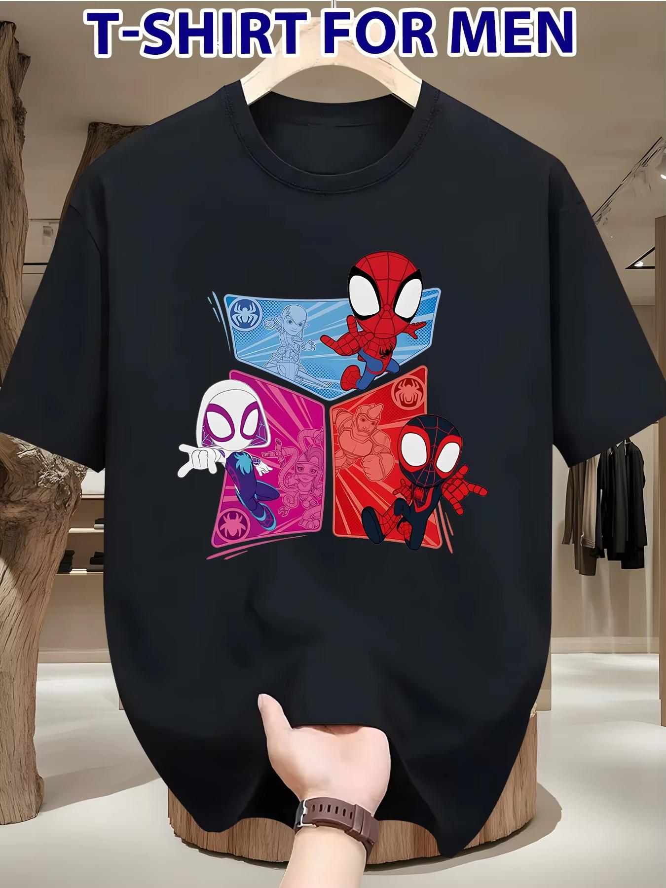 2026 new Marvel Spidey and His Amazing Friends Tshirt Kids Adults Casual Short Sleeve Superhero Graphic Tee High quality L
2026 new Marvel Spidey and His Amazing Friends Tshirt Kids Adults Casual Short Sleeve Superhero Graphic Tee High quality L