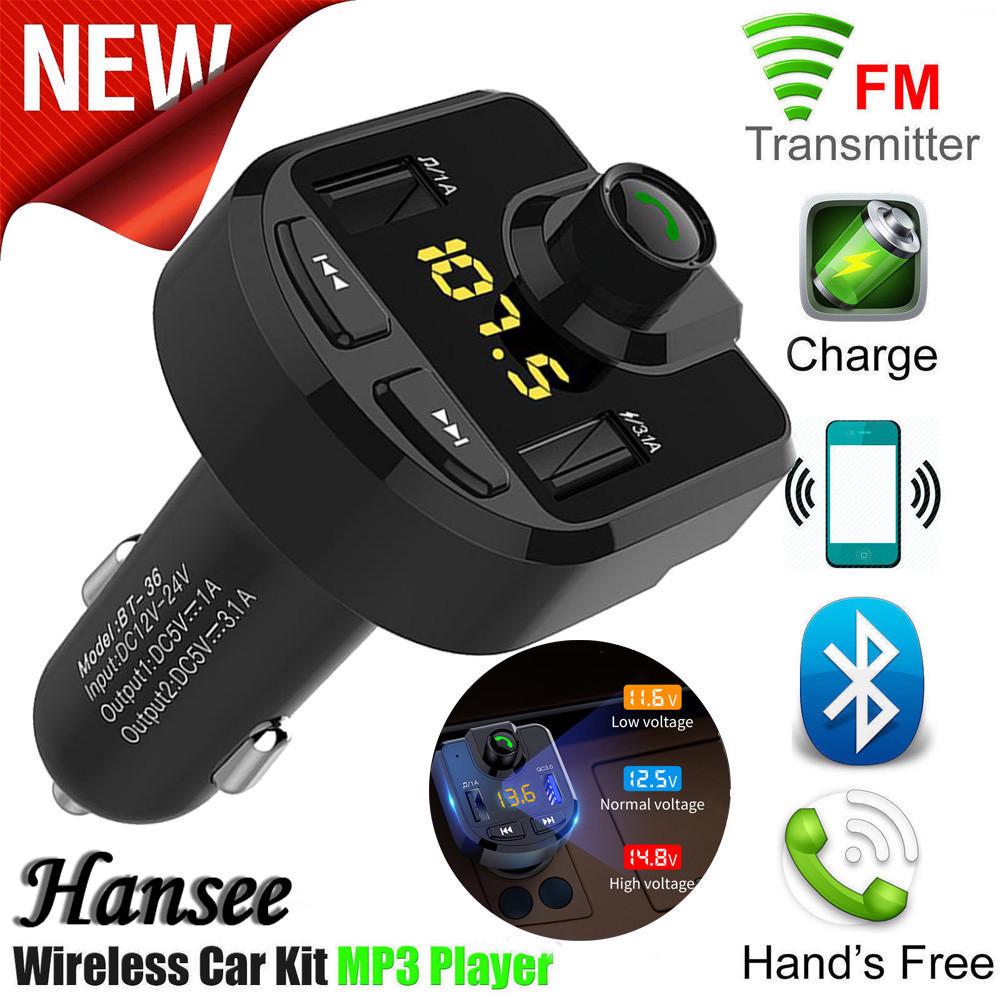 Hansee Bluetooth автомобиль FM передатчик Беспроводной радиоадаптер USB Зарядное устройство Mp3 Player
Hansee Bluetooth автомобиль FM передатчик Беспроводной радиоадаптер USB Зарядное устройство Mp3 Player