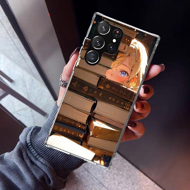Read Books illustration Reading Phone Case For Samsung Galaxy S23 S24 S25 Edge S26 Ultra S22 + S21 Plus S20 FE Cover Silicone Pr Samsung S26 Plus
Read Books illustration Reading Phone Case For Samsung Galaxy S23 S24 S25 Edge S26 Ultra S22 + S21 Plus S20 FE Cover Silicone Pr Samsung S26 Plus