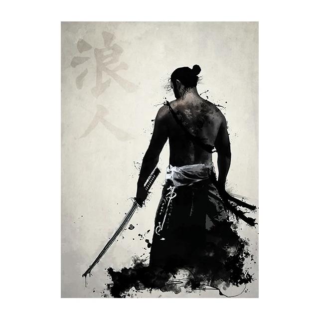 Vintage Japanese Samurai Poster Printed Canvas Modern Living Room Drawing Art Decor Black White Photo Wall Decoration No Frame 20x30cm no frame
Vintage Japanese Samurai Poster Printed Canvas Modern Living Room Drawing Art Decor Black White Photo Wall Decoration No Frame 20x30cm no frame