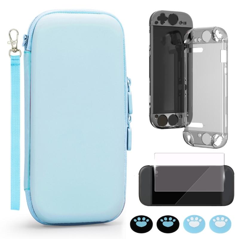 Gaming Protective Cover Pack Shockproof Storage Case Controller Skin Screen Protector Precise Joystick Caps Set for NSW2
Gaming Protective Cover Pack Shockproof Storage Case Controller Skin Screen Protector Precise Joystick Caps Set for NSW2