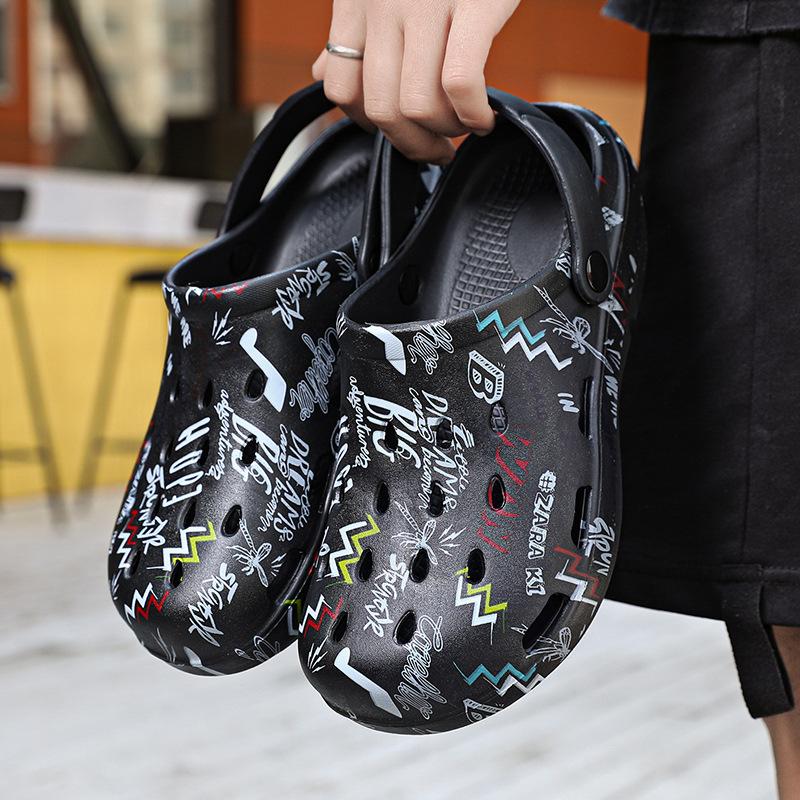 Sandals men s outer wear summer new men s casual shoes non-slip beach shoes men s trendy soft-soled sandals men s 45 чорний
Sandals men s outer wear summer new men s casual shoes non-slip beach shoes men s trendy soft-soled sandals men s 45 чорний