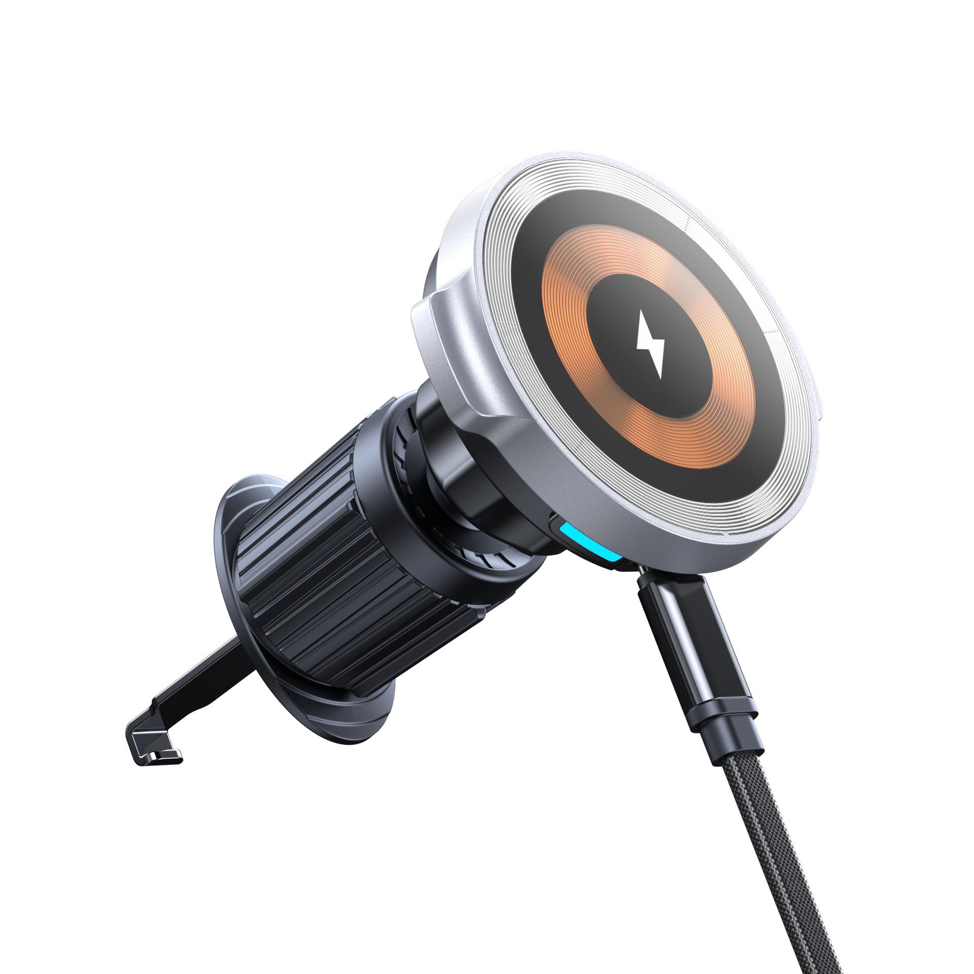 Universal Magnetic Wireless Car Charger & Phone Holder серебряный
Universal Magnetic Wireless Car Charger & Phone Holder серебряный