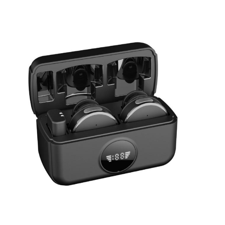 Wireless M5 Magnetic Microphone for Live Broadcast, VLOG, and Audio Recording with Noise Reduction M5-C-2
Wireless M5 Magnetic Microphone for Live Broadcast, VLOG, and Audio Recording with Noise Reduction M5-C-2