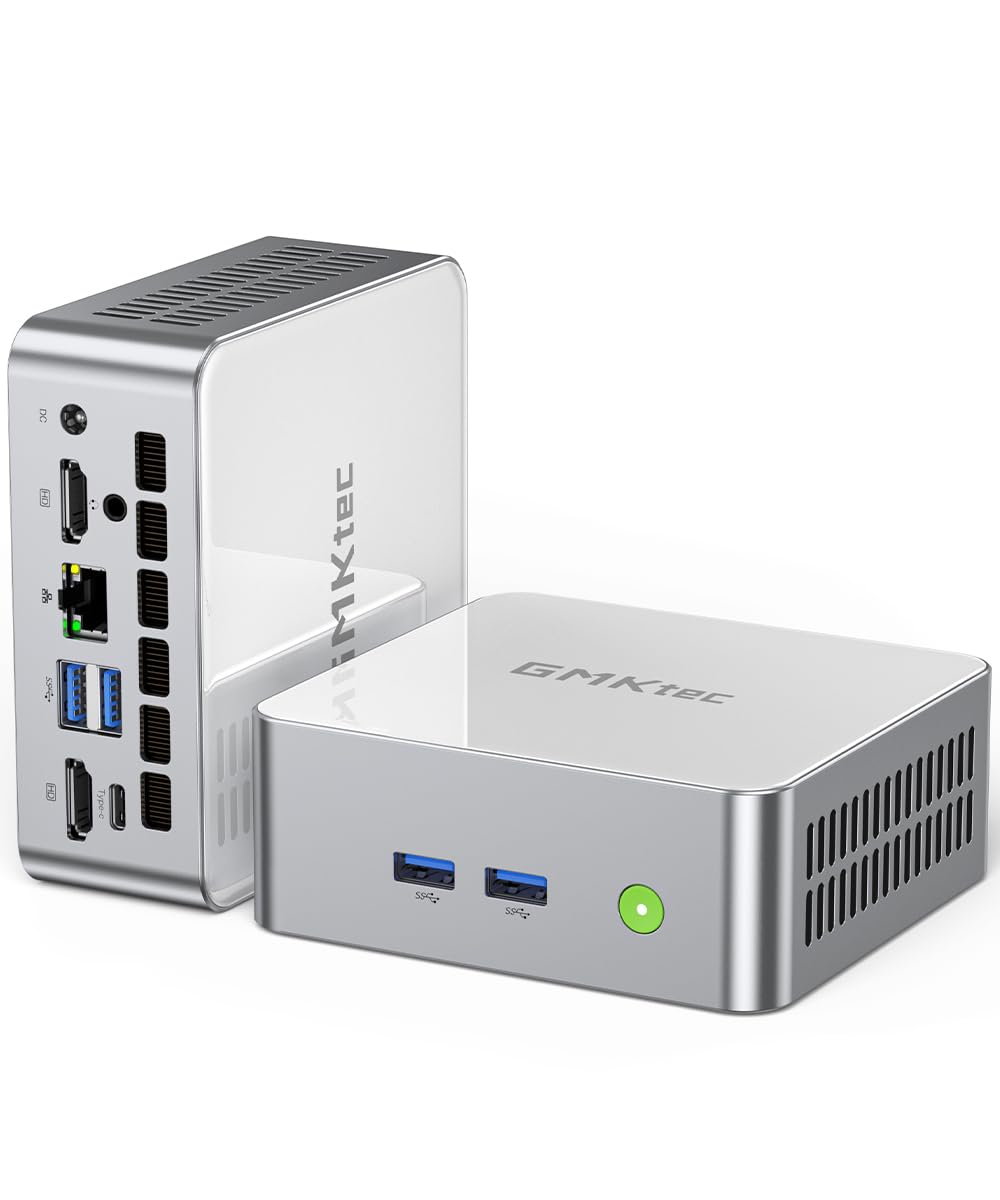 GMKtec Nucbox M3 Windows 11 Pro Mini PC Intel Core i5 12450H Mini screen game mini PC PC, 16GB(8GB2) DDR4,512GB PCIe3.0 SSD,2.5G LAN,WIFI6,BT5.2,3
GMKtec Nucbox M3 Windows 11 Pro Mini PC Intel Core i5 12450H Mini screen game mini PC PC, 16GB(8GB2) DDR4,512GB PCIe3.0 SSD,2.5G LAN,WIFI6,BT5.2,3