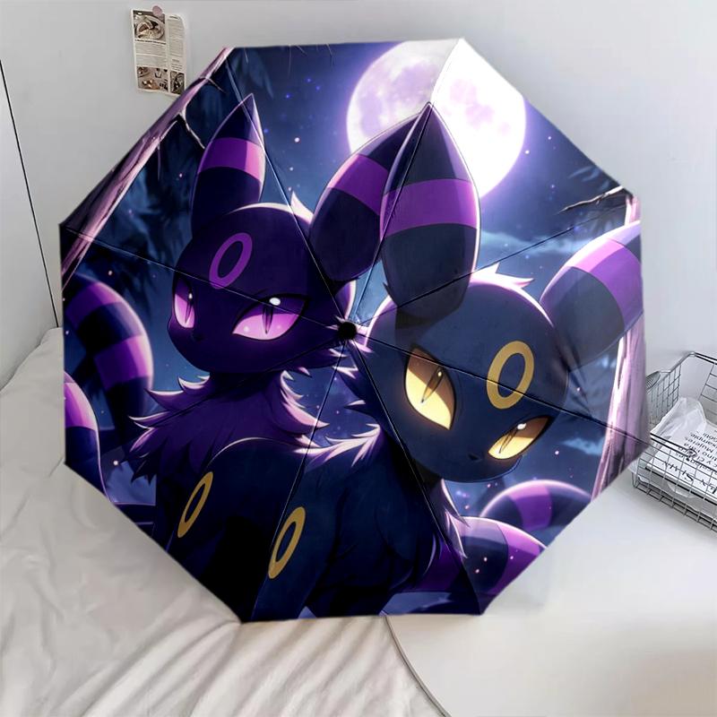 Eevee pattern, automatic folding umbrella, portable and foldable design, 8 ribs, a Christmas or birthday gift.
Eevee pattern, automatic folding umbrella, portable and foldable design, 8 ribs, a Christmas or birthday gift.
