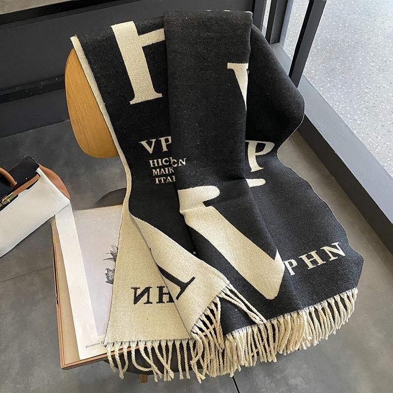 Autumn and Winter Korean Style Versatile Thickened Warm Tassel Shawl Summer Fashion Scarf for Air Conditioned Rooms 190*65cm
Autumn and Winter Korean Style Versatile Thickened Warm Tassel Shawl Summer Fashion Scarf for Air Conditioned Rooms 190*65cm