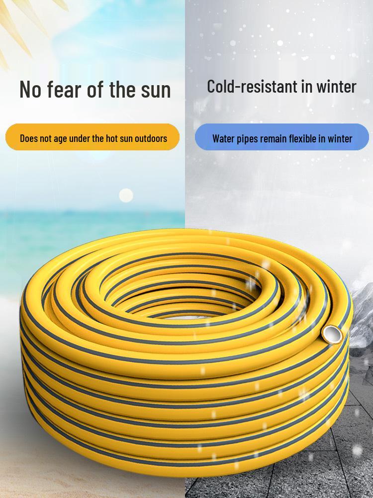 Eco-Friendly Thickened Yellow 4-Point High-Pressure Car Wash & Garden Soft Water Hose
Eco-Friendly Thickened Yellow 4-Point High-Pressure Car Wash & Garden Soft Water Hose