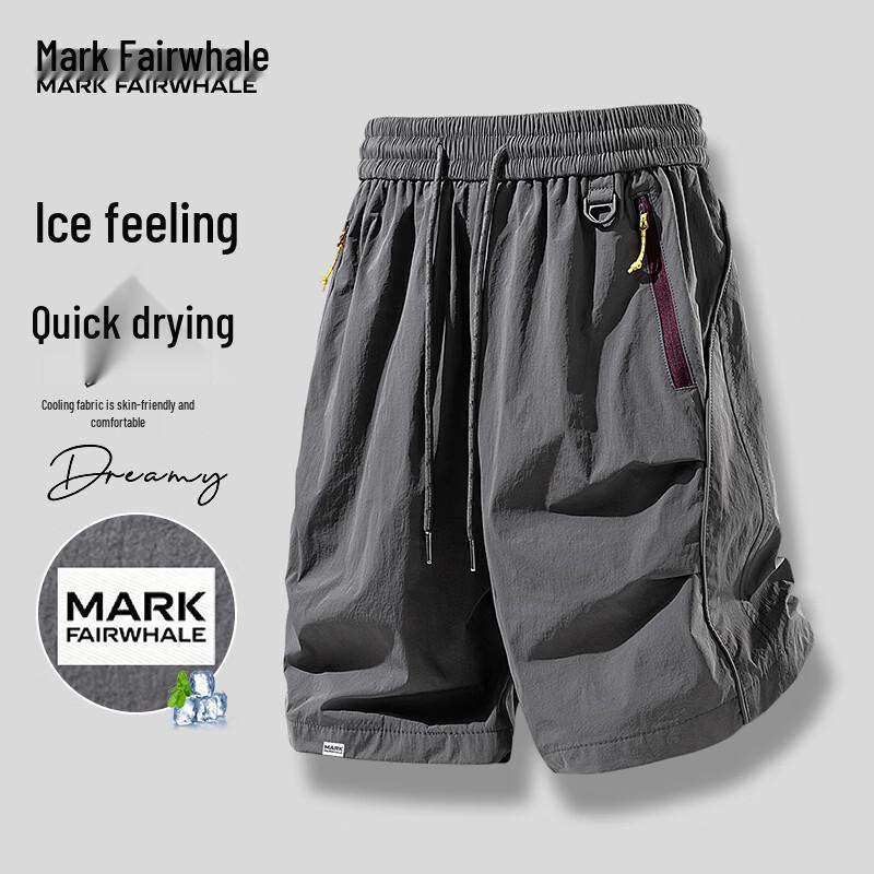 MARK FAIRWHALE Men s Ice Silk Quick-Dry Sports Shorts M
MARK FAIRWHALE Men s Ice Silk Quick-Dry Sports Shorts M