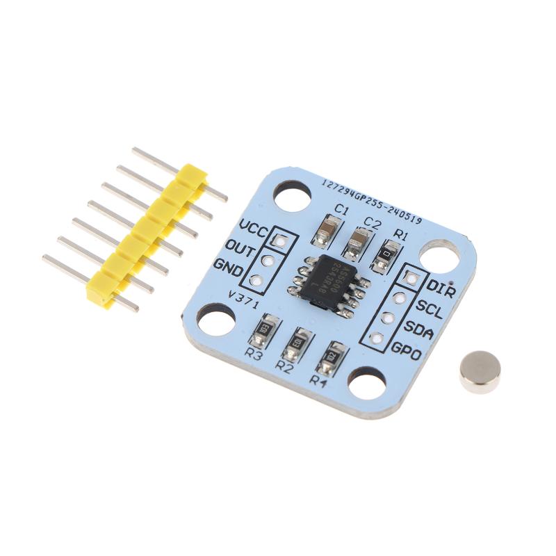 As5600 Magnetic Encoder 12Bit High Precision Angle Measurement Sensor Module Magnetic Induction 1PC
As5600 Magnetic Encoder 12Bit High Precision Angle Measurement Sensor Module Magnetic Induction 1PC