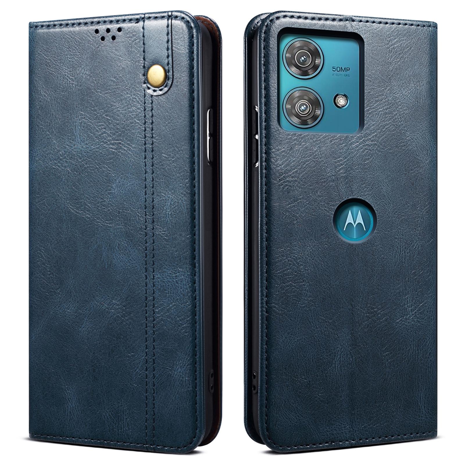 Чохол-книжка з ПУ шкіри для Motorola Edge 40 Neo 5G Blue
Чохол-книжка з ПУ шкіри для Motorola Edge 40 Neo 5G Blue