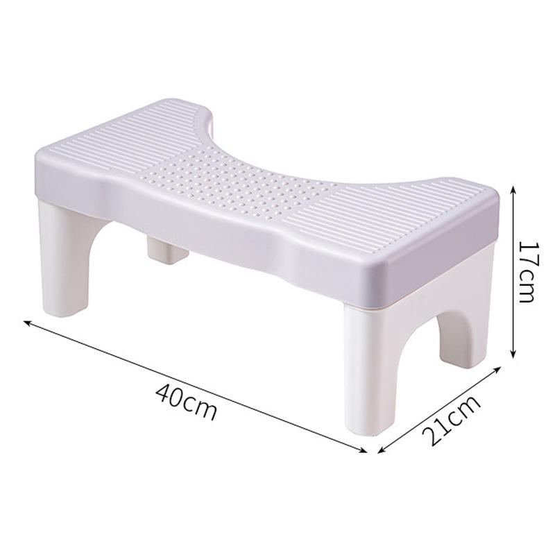 Нескользящая подставка для ног для ванной и туалета, табурет для приседаний серый
Нескользящая подставка для ног для ванной и туалета, табурет для приседаний серый