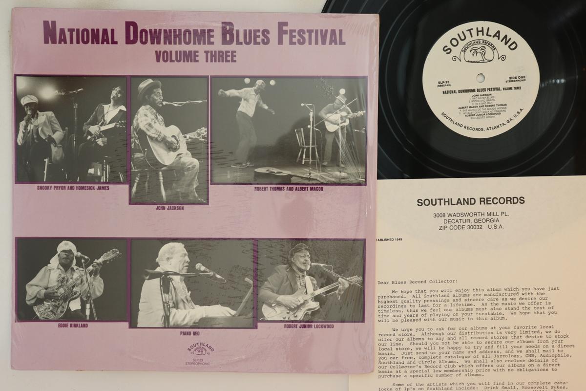 LP Record VARIOUS National Downhome Blues Festival V SLP23 SOUTHLAND 1986 US Blues Used
LP Record VARIOUS National Downhome Blues Festival V SLP23 SOUTHLAND 1986 US Blues Used