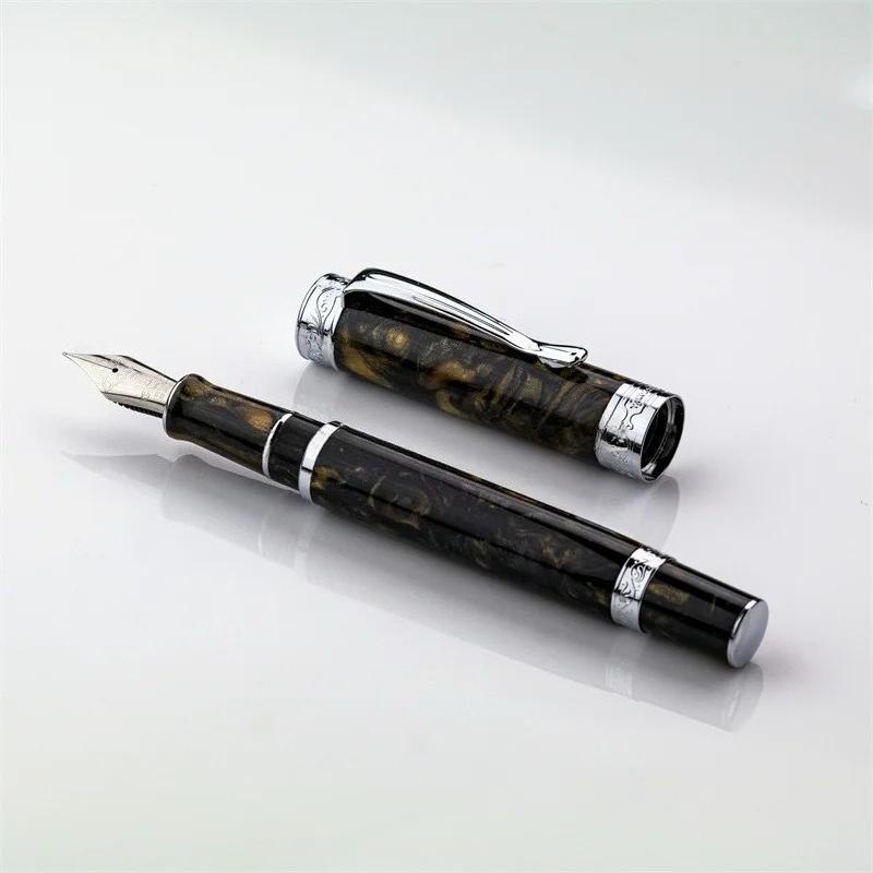 Перьевая ручка Tangmoon D6 с магнитной крышкой, из премиальной смолы, каллиграфическое перо EF для практики письма и подарков, офисные принадлежности EF
Перьевая ручка Tangmoon D6 с магнитной крышкой, из премиальной смолы, каллиграфическое перо EF для практики письма и подарков, офисные принадлежности EF