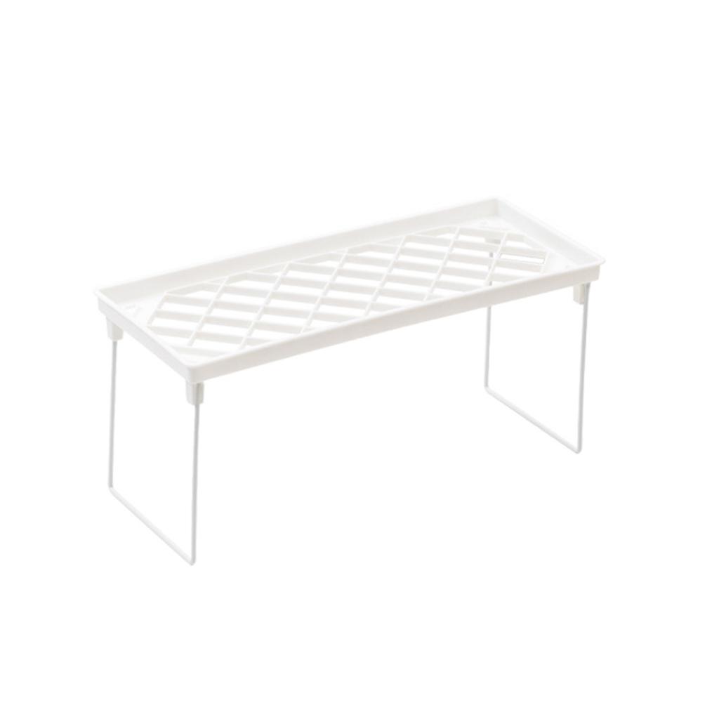 Stacking Cabinet Shelf Stackable Foldable Stand Rack Space Saving Shelf for Kitchen Bathroom Pantry Cupboard Home Office білий
Stacking Cabinet Shelf Stackable Foldable Stand Rack Space Saving Shelf for Kitchen Bathroom Pantry Cupboard Home Office білий